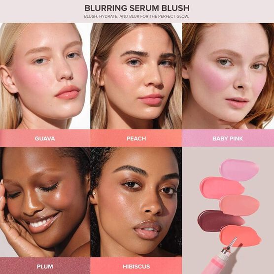 BLUSH SERUM BLURRING SERUM BLUSH - PLUM
